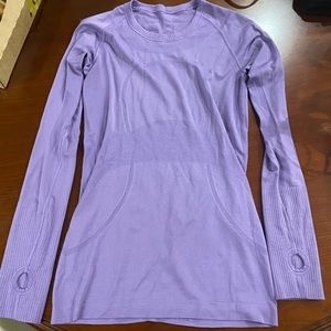 Lululemon Swiftly Tech Purple Long Sleeve